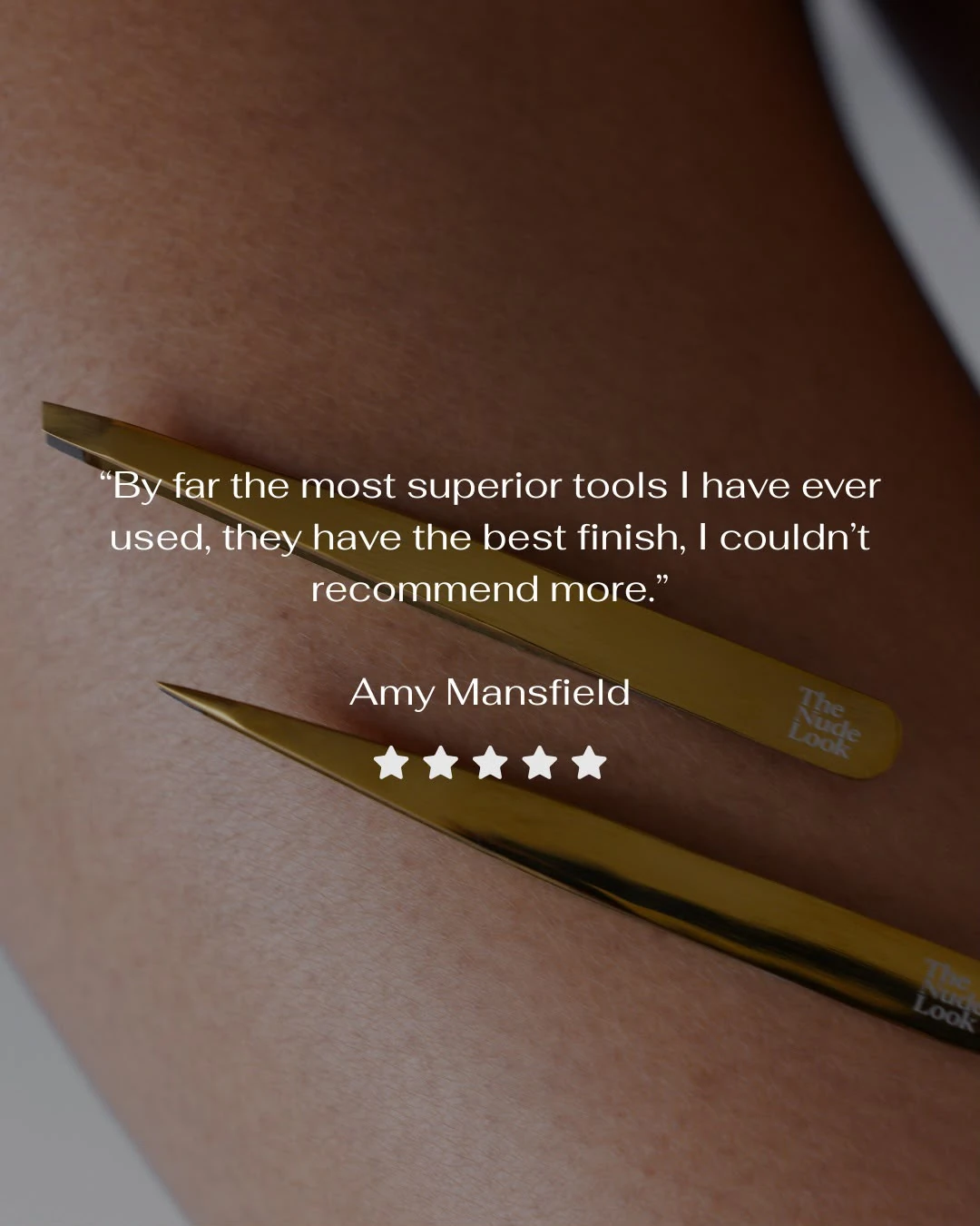 Amy Mansfield, five star review: By far the most superior tools I have ever used, they have the best finish, I couldn't recommend more.