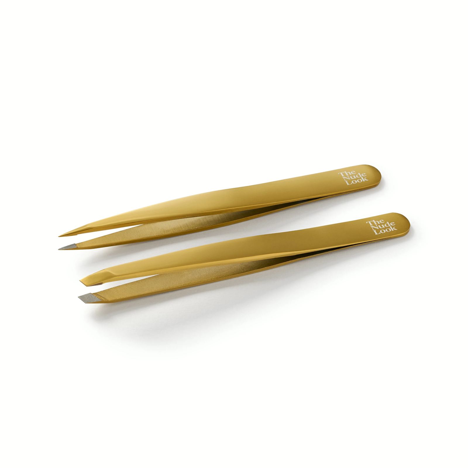 Tweezer duo for professional intimate waxing