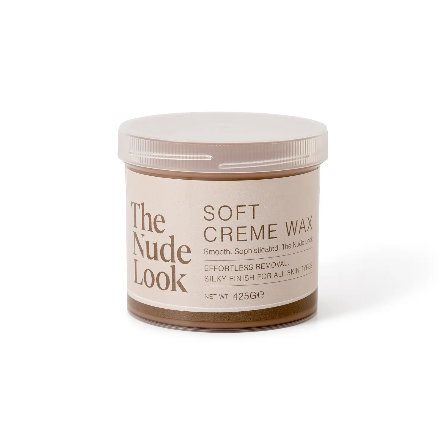 Luxury soft crème wax pot for professional intimate waxing